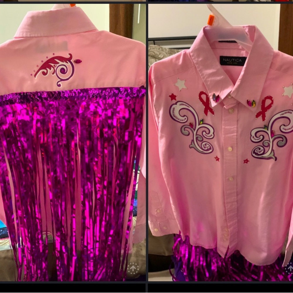 Youth Mylar Fringe Rodeo Shirt